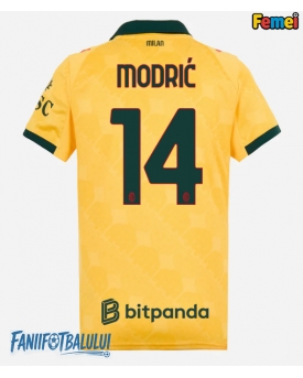 AC Milan Luka Modric #14 Tricou Fotbal Replică 2025-26 Femei Treilea
